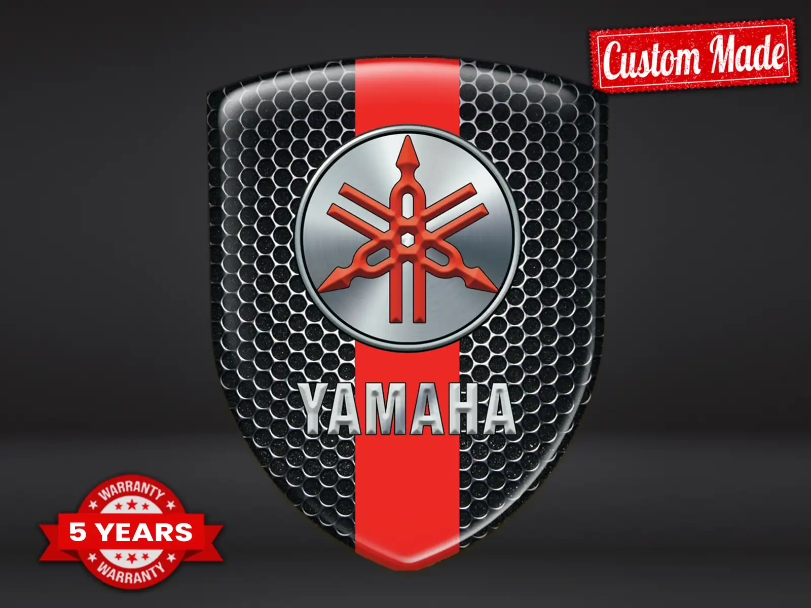 Yamaha 3D Autosticker Universal Hochwertig Professionell